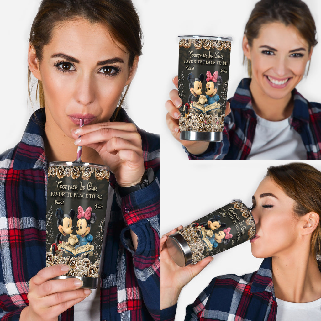 I See Your Scars - Personalized Mouse Tumbler