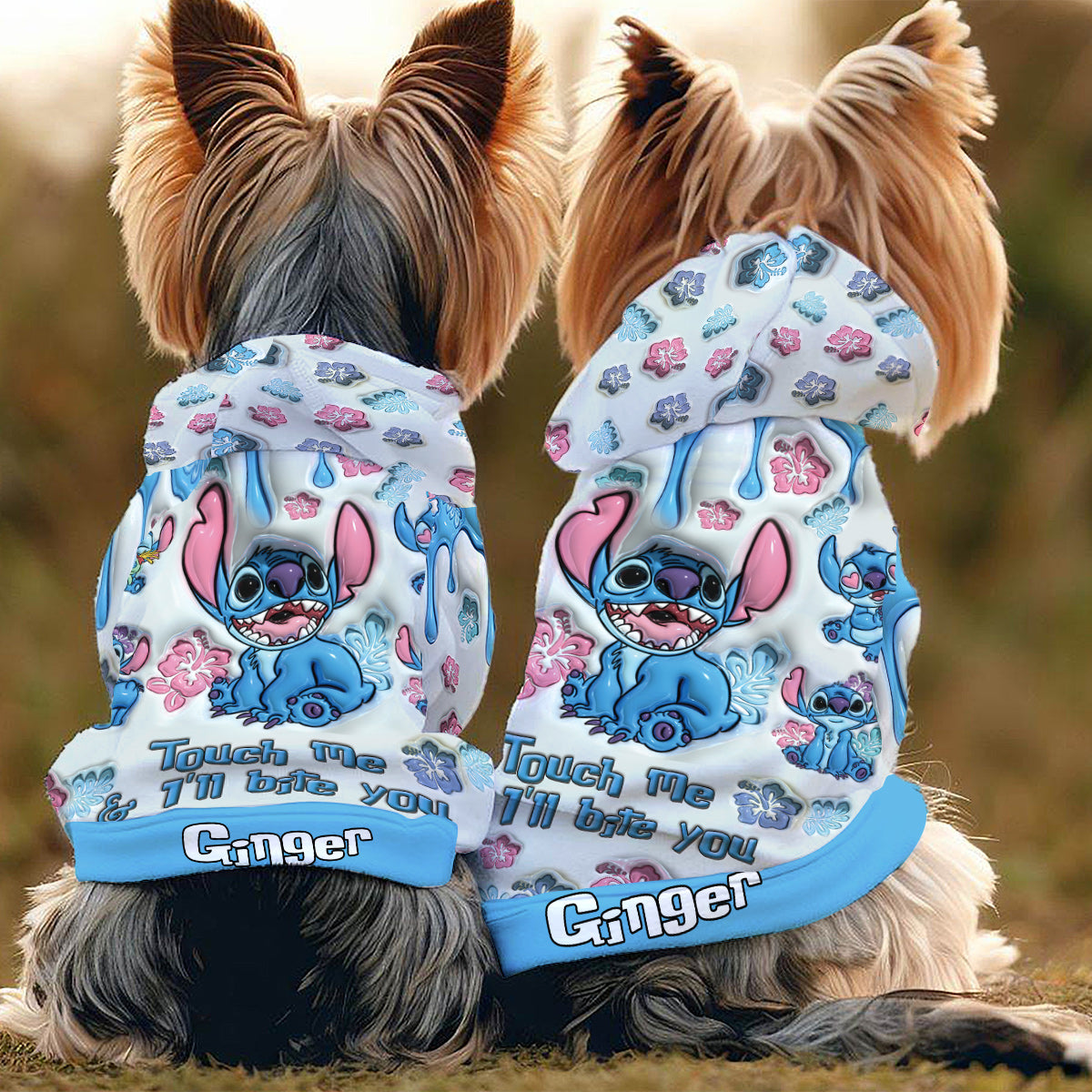 Ohana Means Family - Personalized Ohana Pet Hoodie