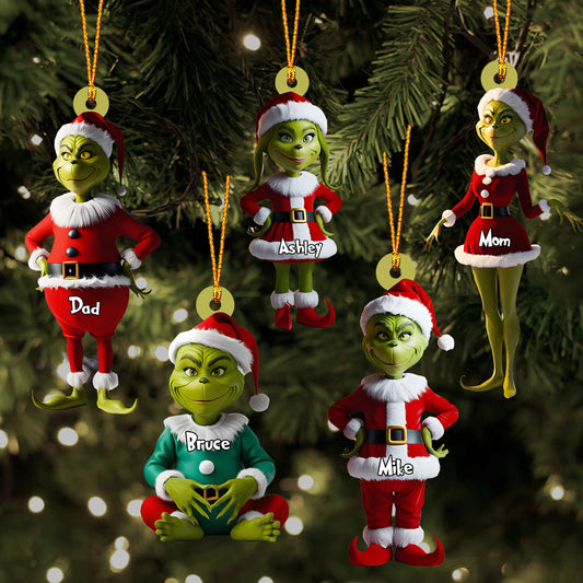 Happy Family - Personalized Family Ornament