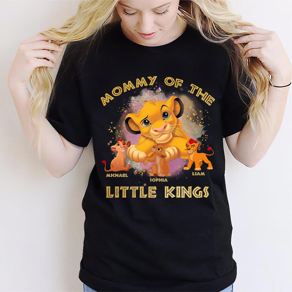 Mommy Of The Little Kings - Personalized Mouse T-shirt And Hoodie