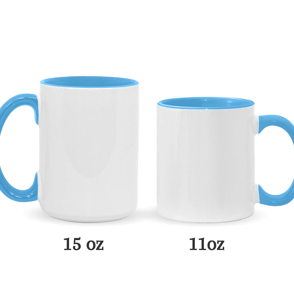 Blue Summer Hawaii - Personalized Ohana Accent Mug