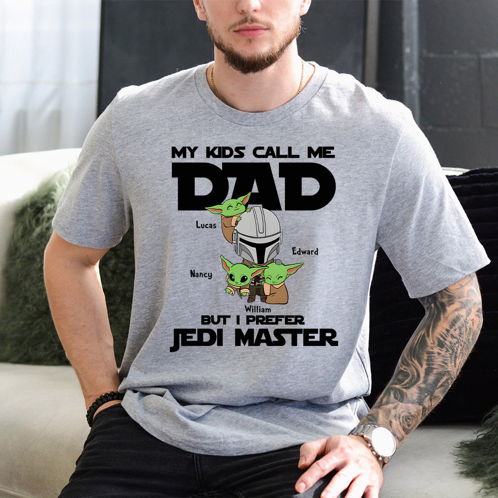 Best Dad In The Galaxy Any Title - Personalized The Force T-shirt And Hoodie