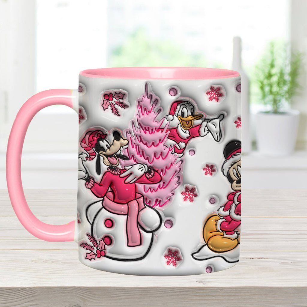 Let It Snow - Personalized Mouse Accent Mug