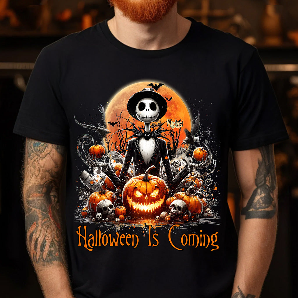 Halloween Is Coming - Personalized Nightmare T-shirt And Hoodie