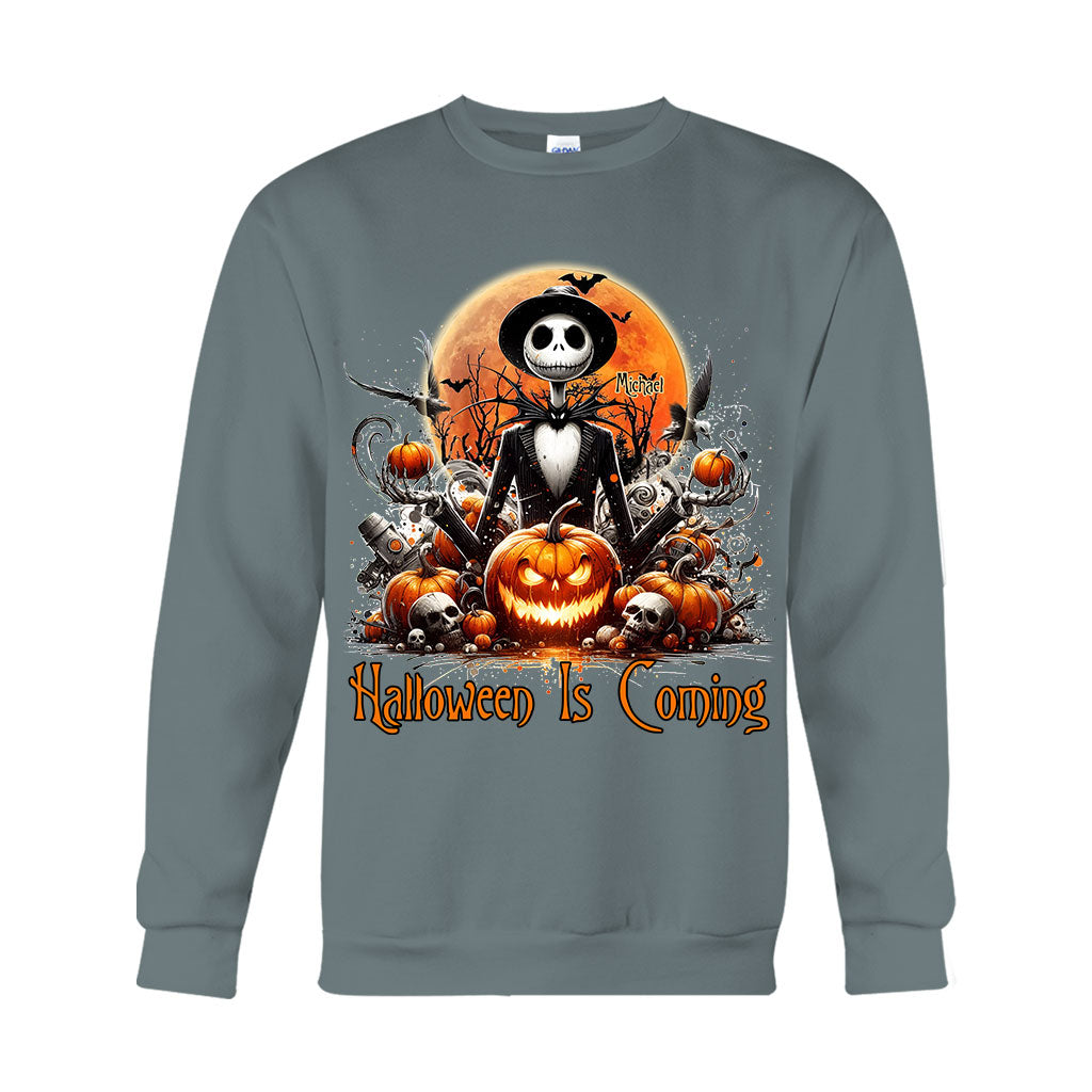 Halloween Is Coming - Personalized Nightmare T-shirt And Hoodie