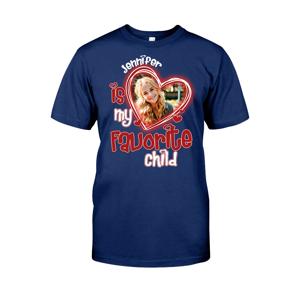 Mom's Favorite Child - Personalized Mother T-shirt And Hoodie