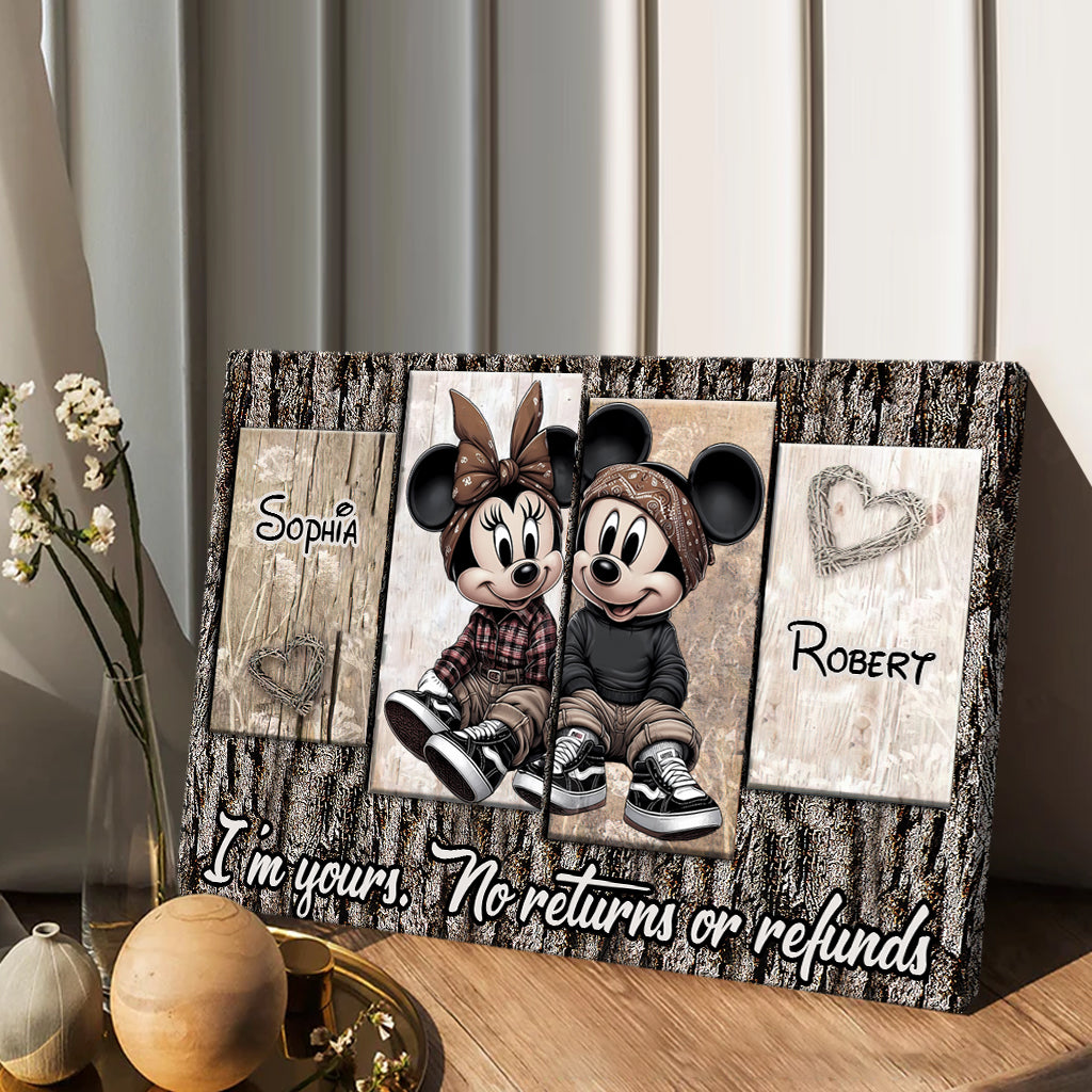 Home Sweet Home - Personalized Mouse Canvas And Poster