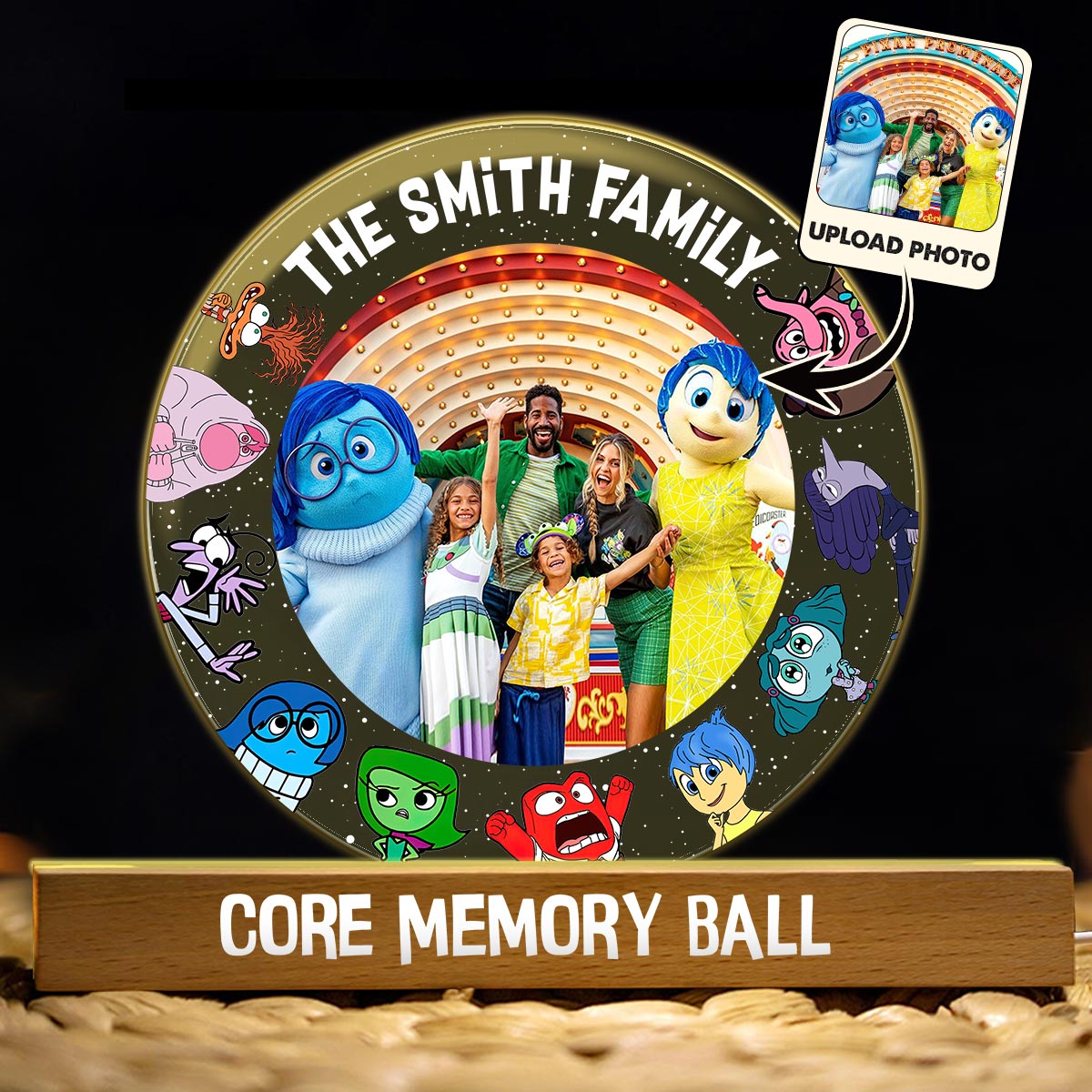 Core Memory Ball - Personalized Shaped Led Night Light