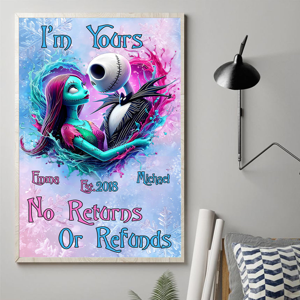 I'm Yours - Personalized Nightmare Canvas And Poster