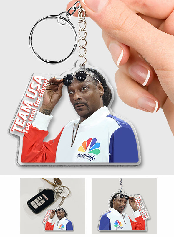 Snoop Dogg Team USA 2024 - Custom Shaped Keychain