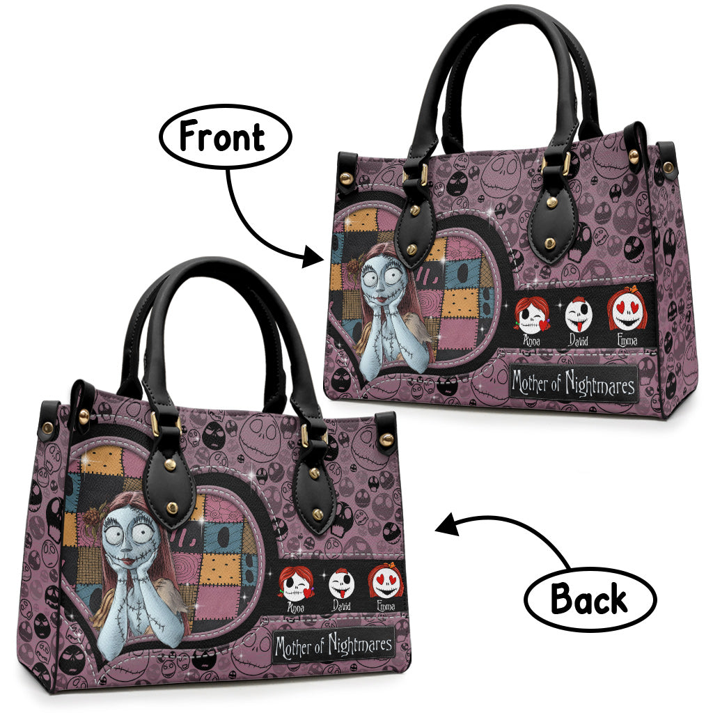 Mother Of Nightmares - Personalized Nightmare Leather Handbag