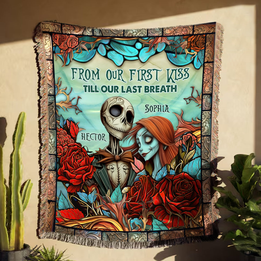 I See Your Scars - Personalized Nightmare Woven Blanket
