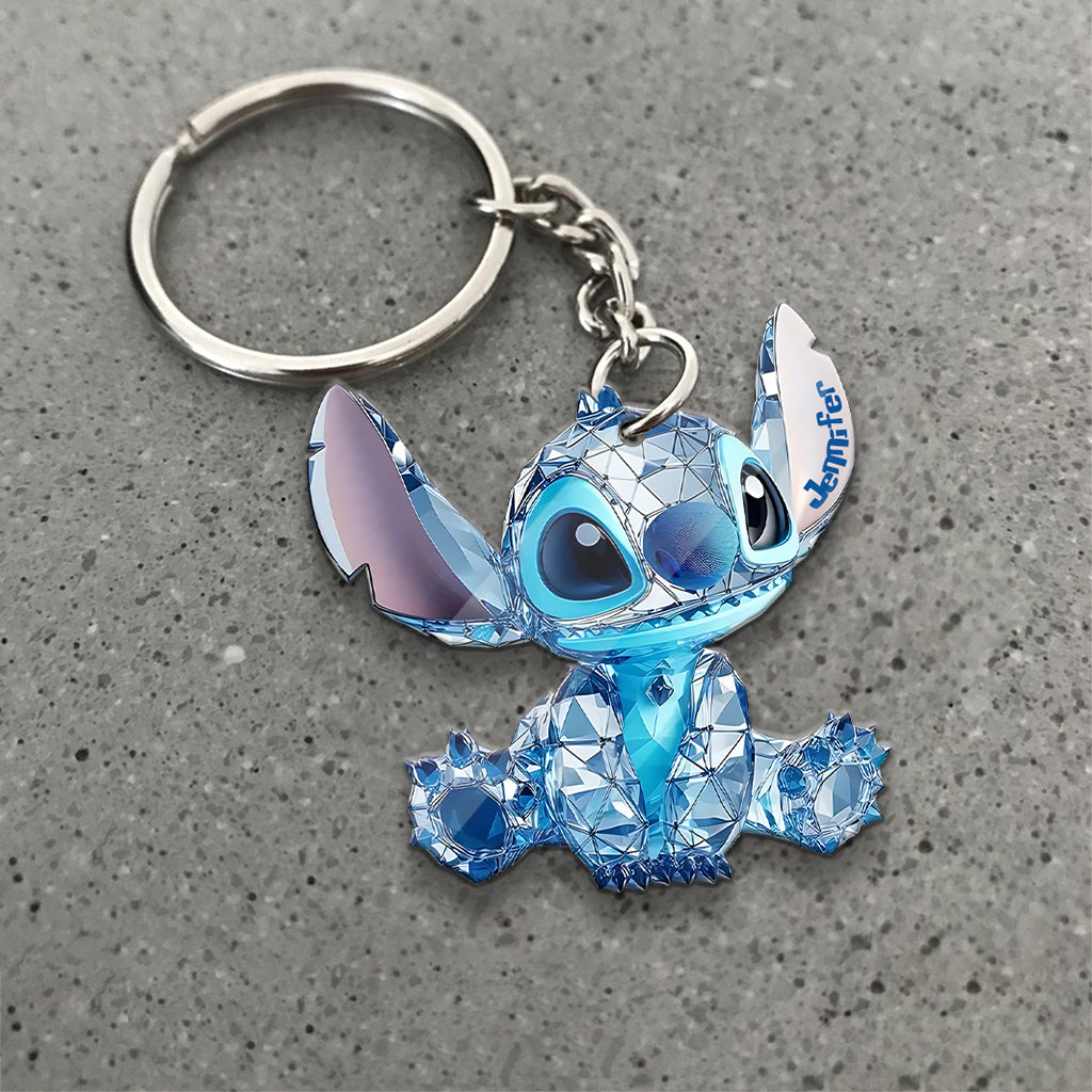 Ohana Means Family - Personalized Ohana Keychain