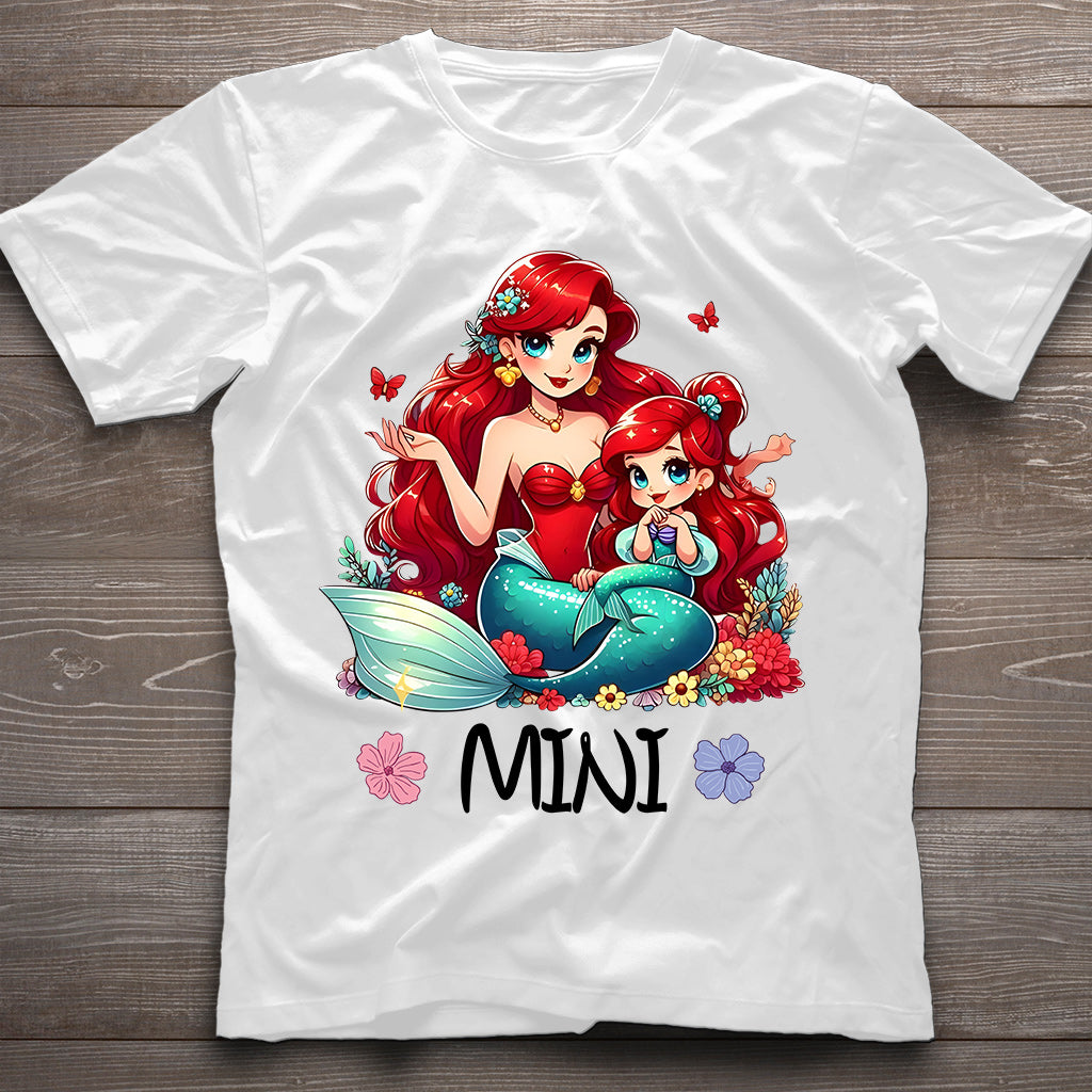 Chicano Royal Mother & Daughter - Personalized Mouse T-shirt And Hoodie