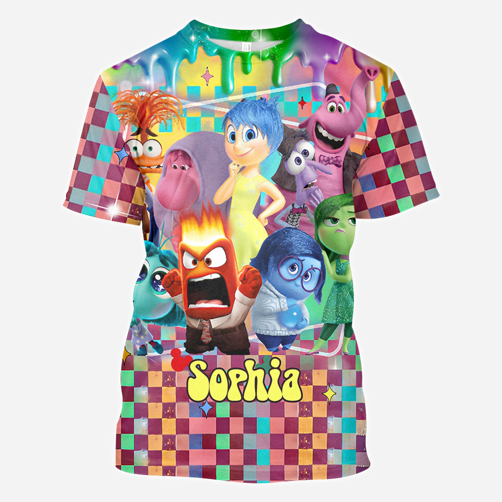 Today I Feel - Personalized Mouse All Over Shirt