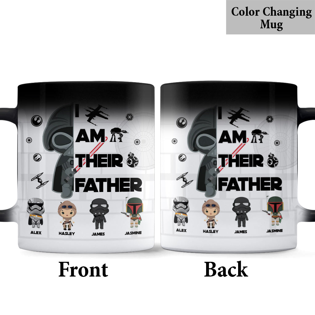 I Am Their Father - Personalized The Force Mug