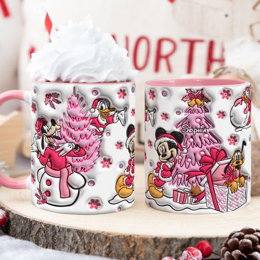 Let It Snow - Personalized Mouse Accent Mug