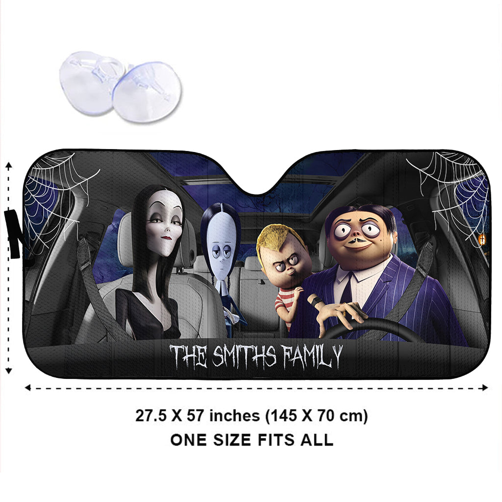 Everyday Is Halloween - Personalized Car Sunshade