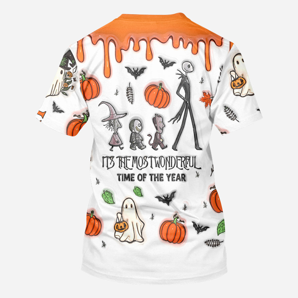 It's The Most Wonderful Time Pumpkin King - Personalized Nightmare All Over Shirt