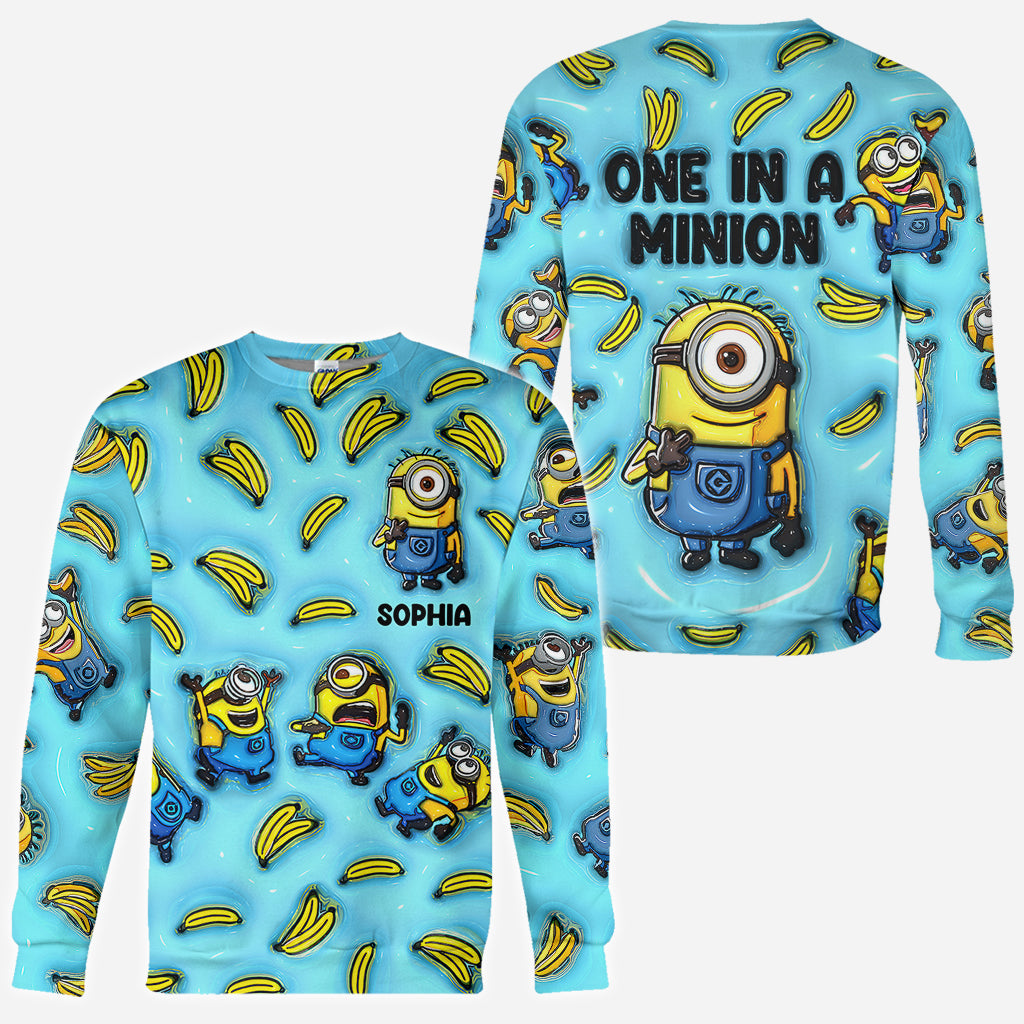 One In The Minion - Personalized All Over Shirt