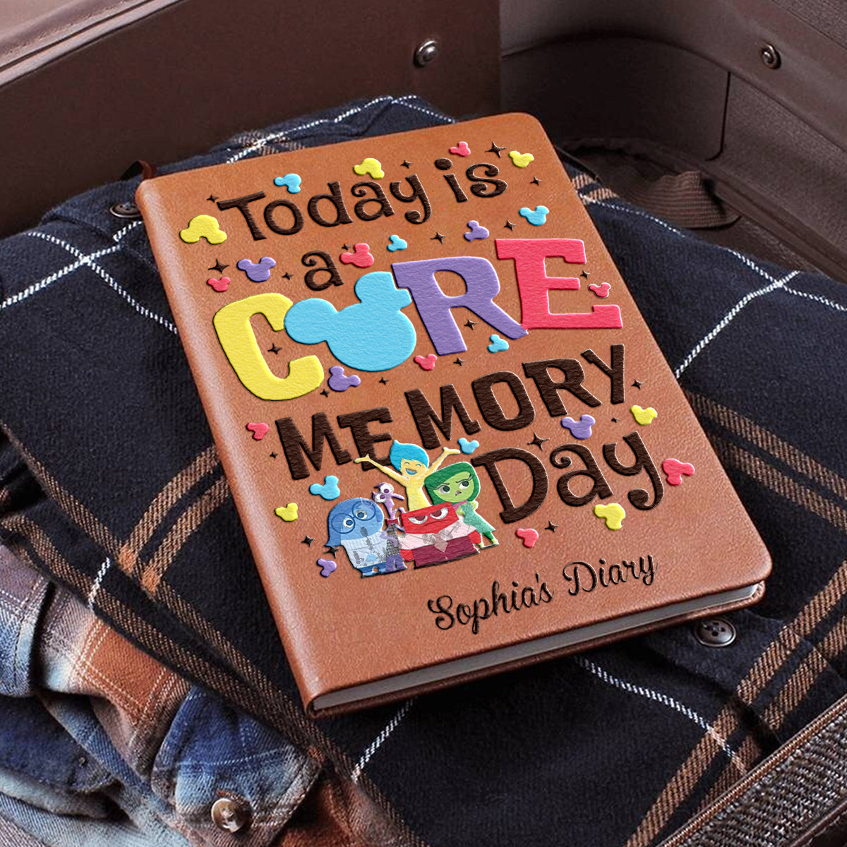 Today Is A Core Memory Day - Personalized Leather Journal