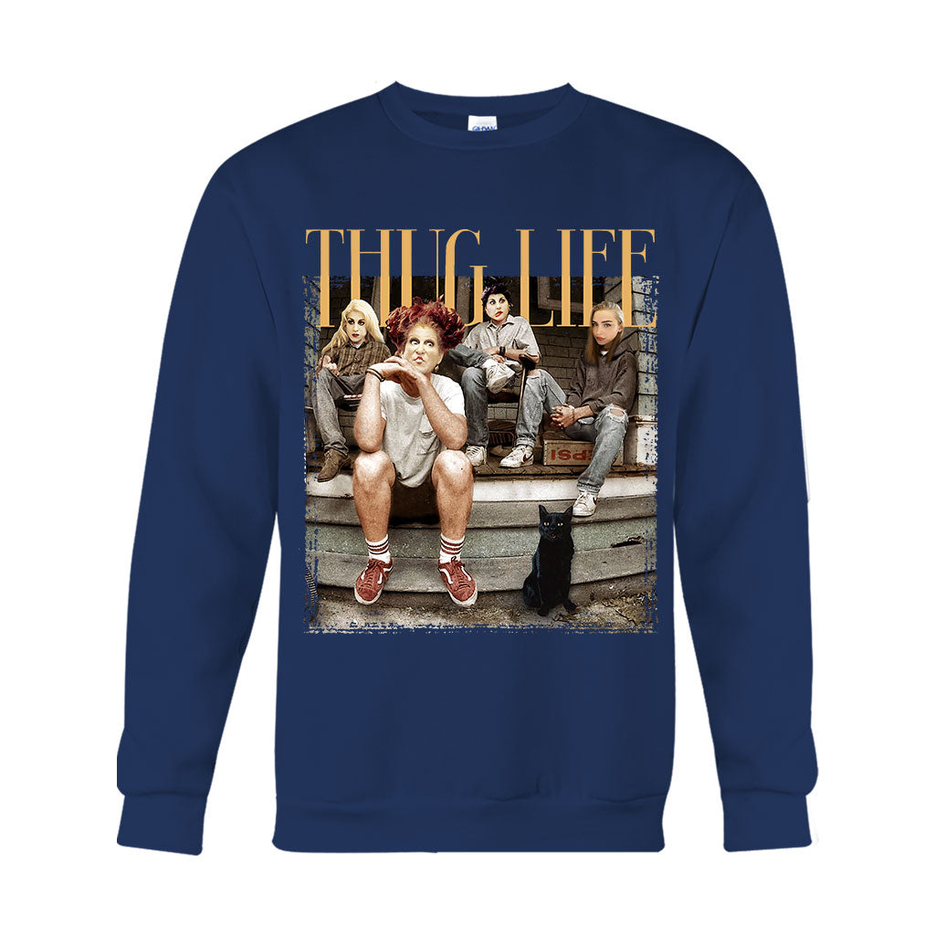 Thug Life Bad Witches - Personalized Three Witches T-shirt And Hoodie