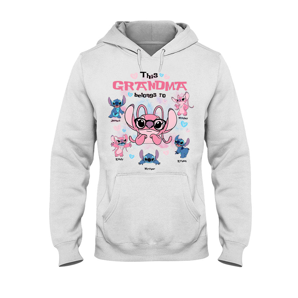 This Grandma Belongs To Custom Any Title - Personalized Mouse T-shirt And Hoodie
