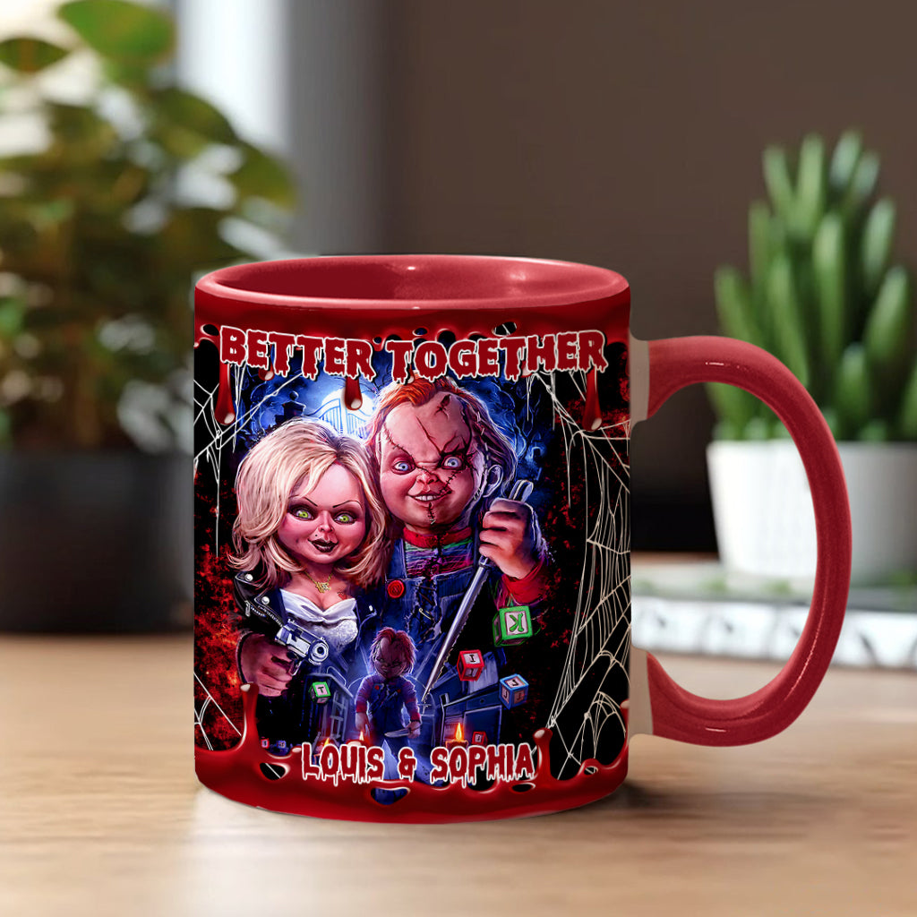Better Together - Personalized Accent Mug