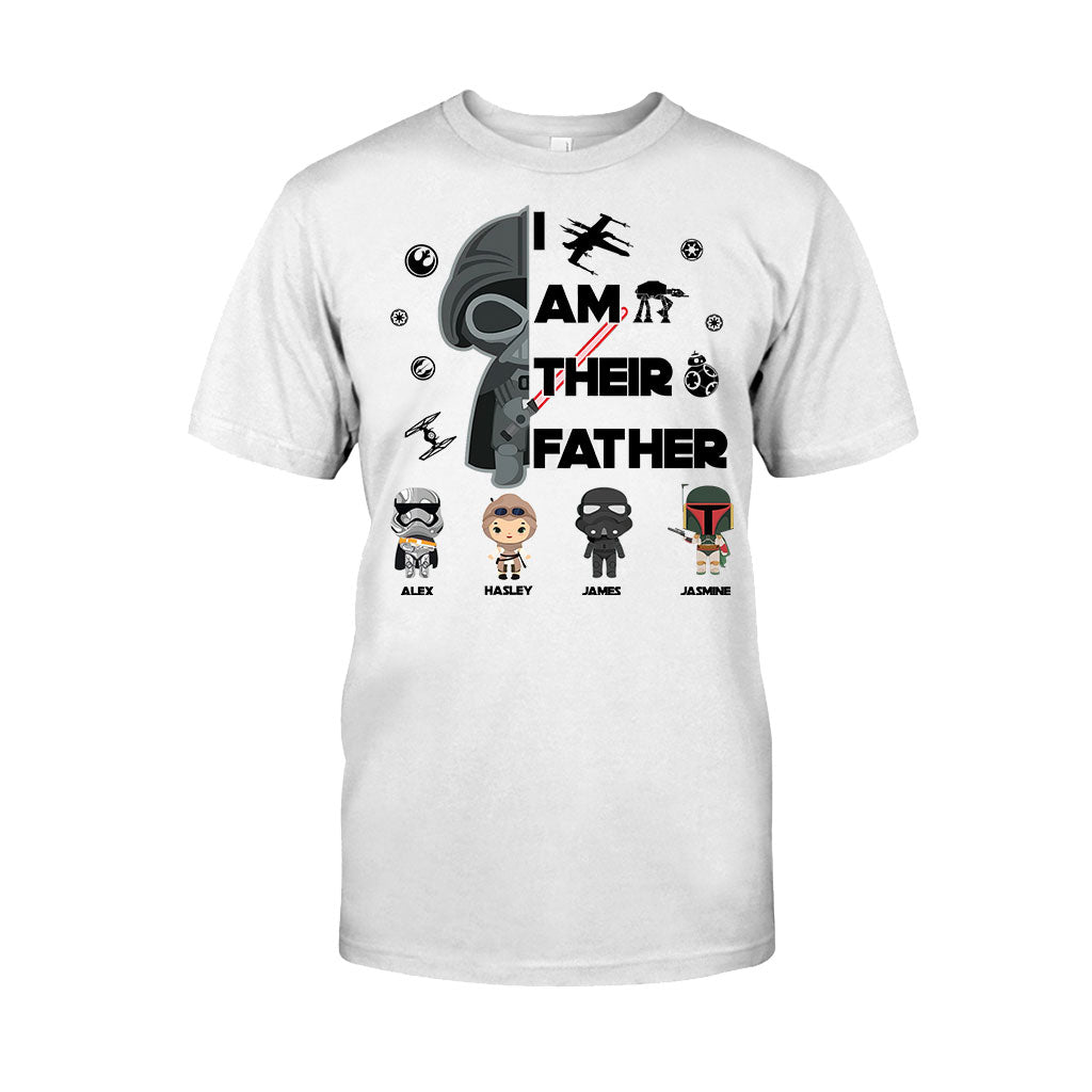 I Am Their Father - Personalized The Force T-shirt And Hoodie