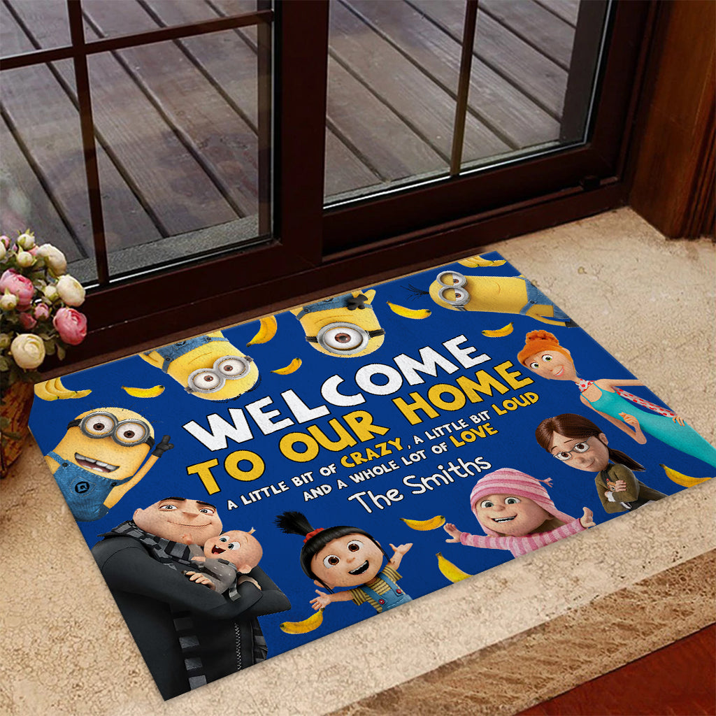Welcome To Our Home - Personalized Doormat