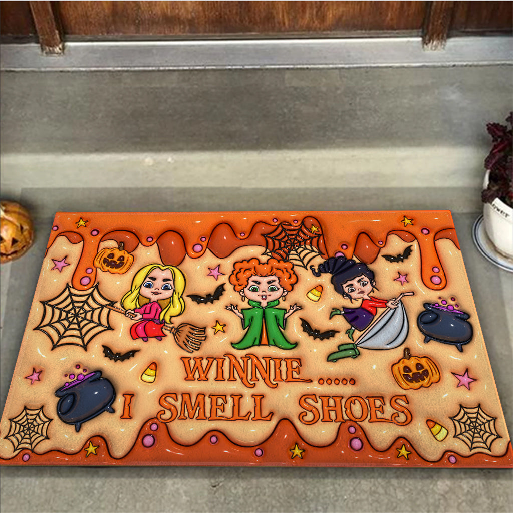I Smell Shoes - Three Witches Doormat