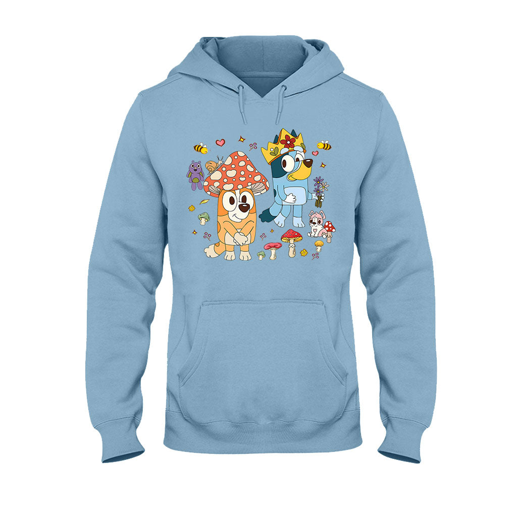 Mushroom Pattern - Mouse T-shirt And Hoodie