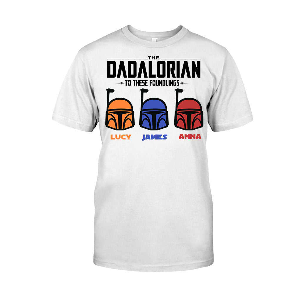 The Dadalorian Mamalorian To These Foundlings - Personalized The Force T-shirt And Hoodie