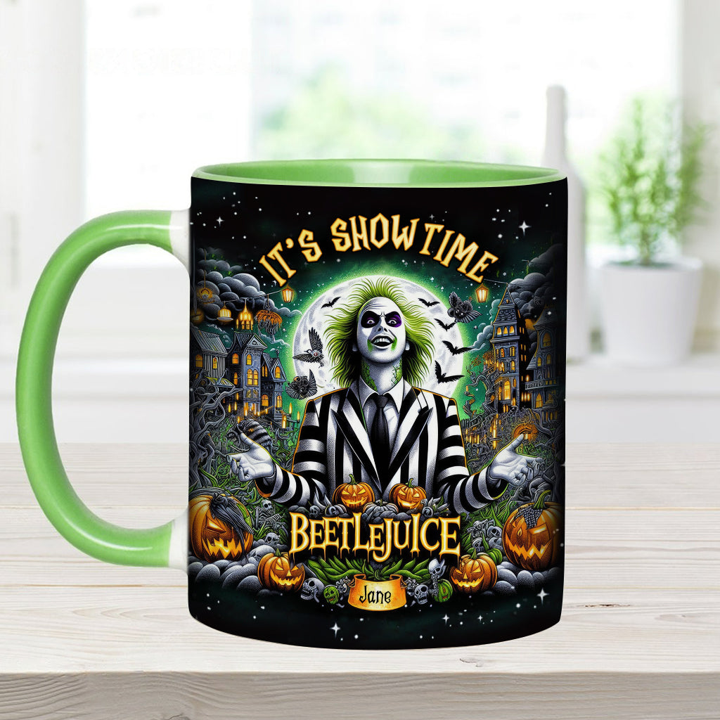 It's Showtime! - Personalized Accent Mug