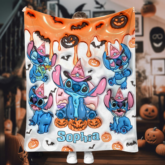 Spooky Vibes - Personalized Ohana Blanket