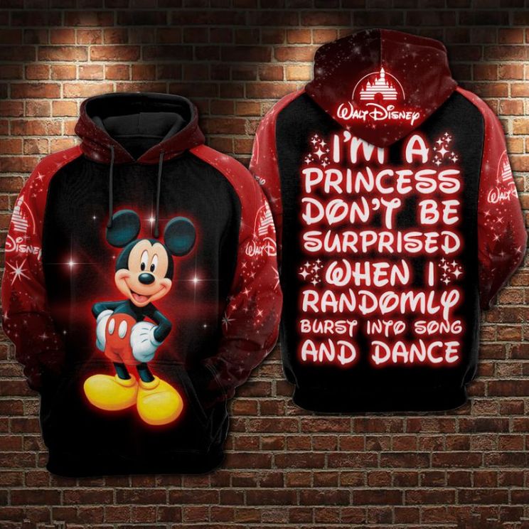 I'm A Princess Mouse All Over Shirts 0523
