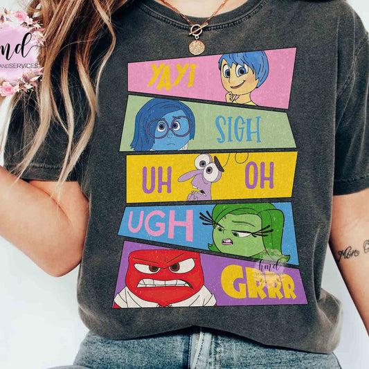 Characters Group T-shirt, Today Is A Core Memory Day, Tee, Family Pals Playtime Party T-shirt & Hoodie