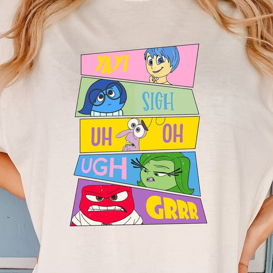 Characters Group Shirt, Today Is A Core Memory Day Sweatshirt, Movie 2024 Shirts, Magic Kingdom Tshirt T-shirt & Hoodie
