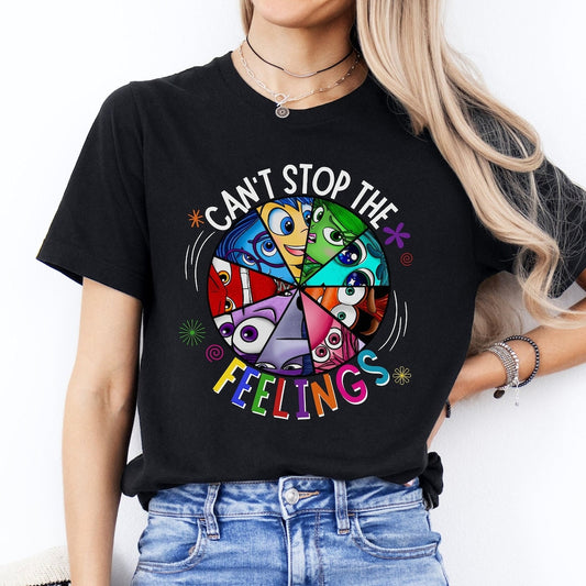 Movie Shirt | Fest | Emotions Characters Shirt | Joy Disgust Fear Sadness Anger Tee | Family Shirts T-shirt & Hoodie