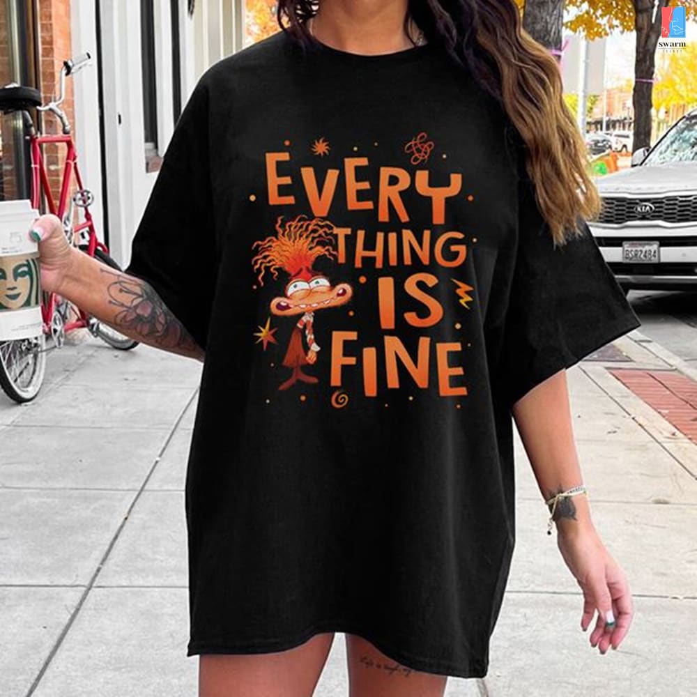 Inside 0Ut Anxiety Shirt, Emotions Inside 0Ut Shirt, Inside 0Ut Shirt, Everything Is Fine Shirt, Inside 0Ut Birthday Shirt T-shirt & Hoodie