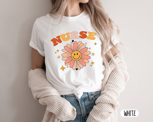 Retro Nurse Nurse T-shirt & Hoodie 0512