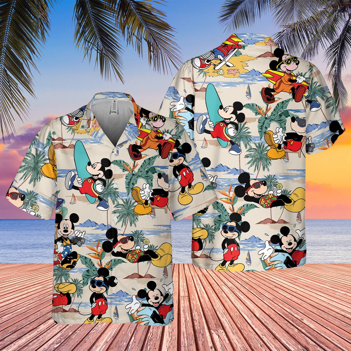 Summer Vibe Mouse Hawaiian Shirt 0424