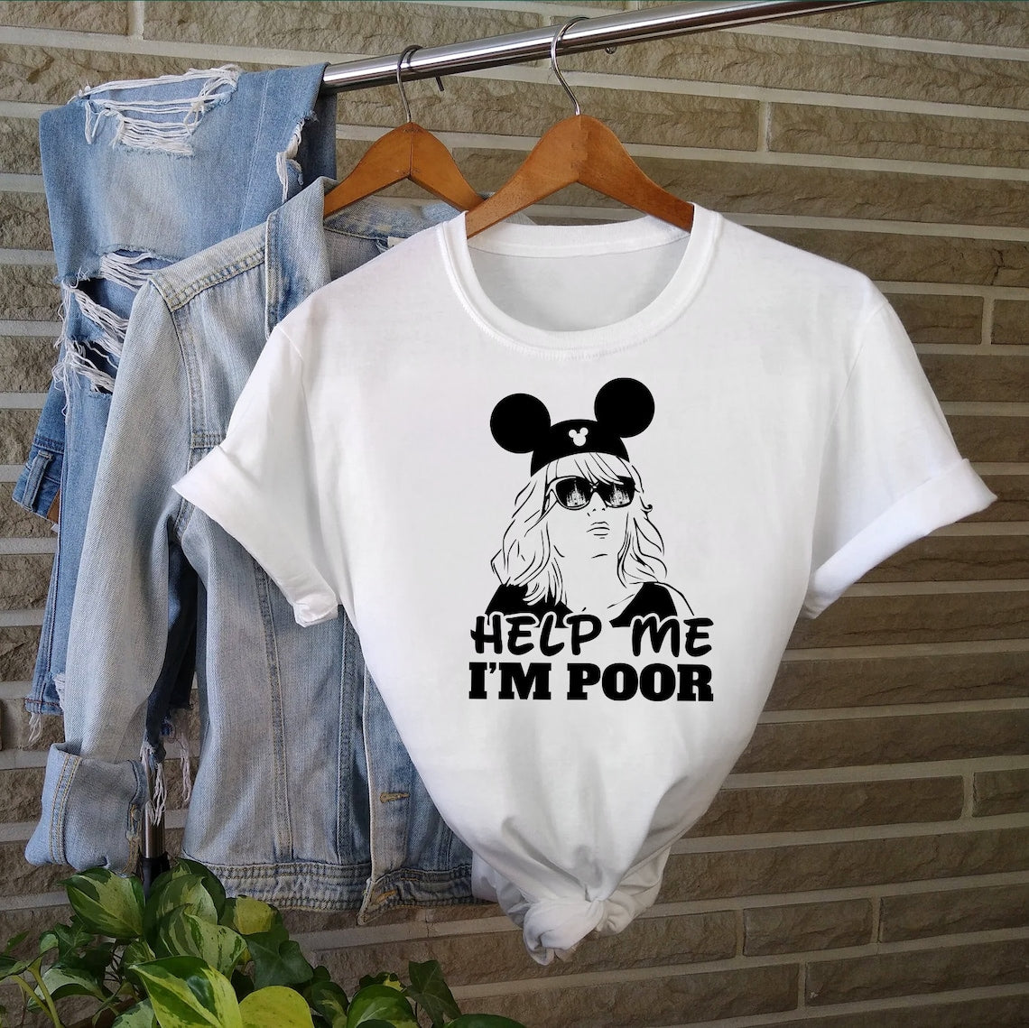 Help Me I'm Poor Mouse T-shirt & Hoodie 0424