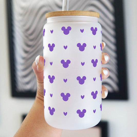 Love Mouse MouseCan Glass 0624