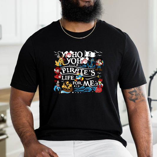 Pirate Life Mouse T-shirt & Hoodie 0424