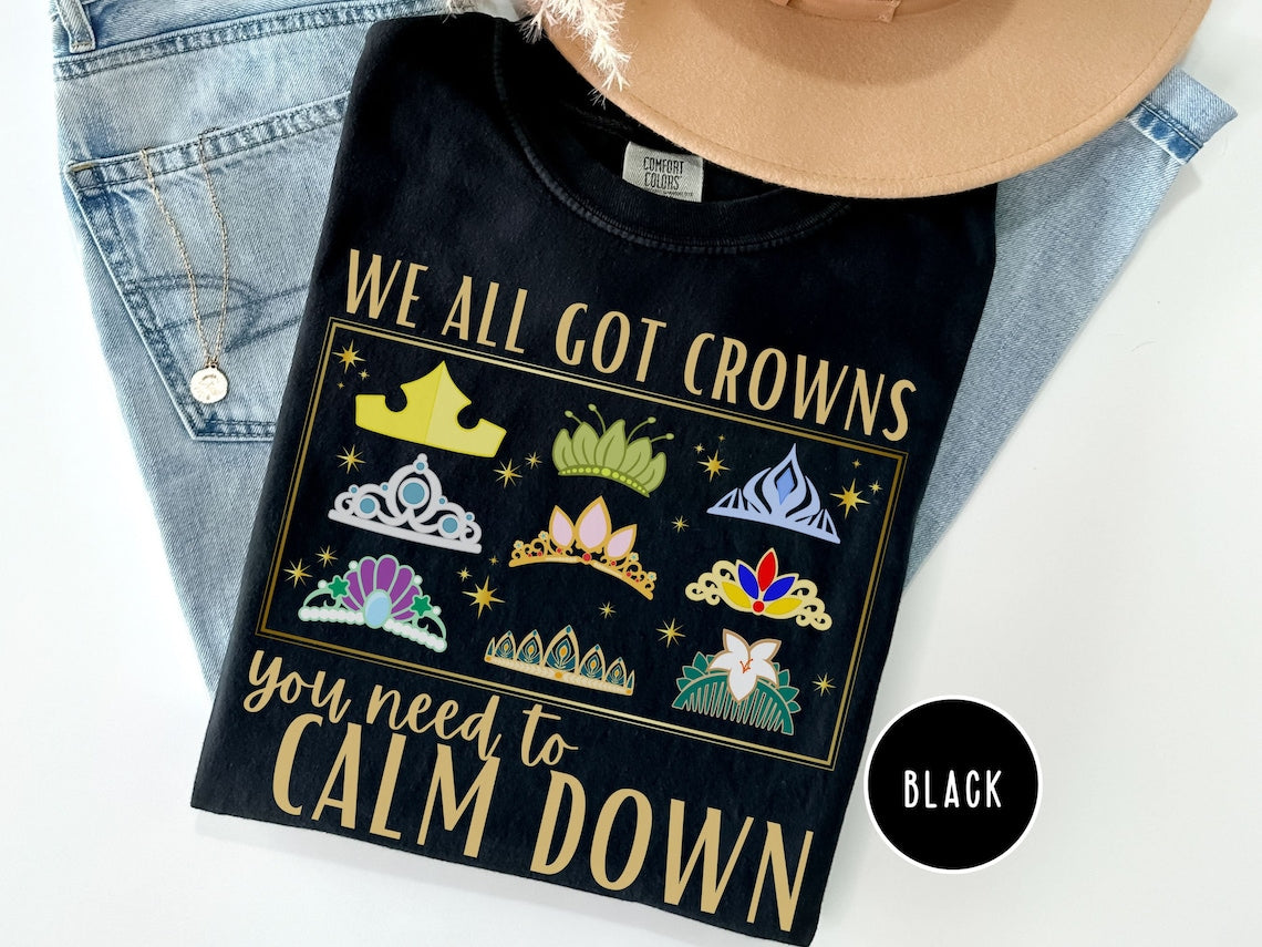 We All Got Crowns Mouse T-shirt & Hoodie 0424