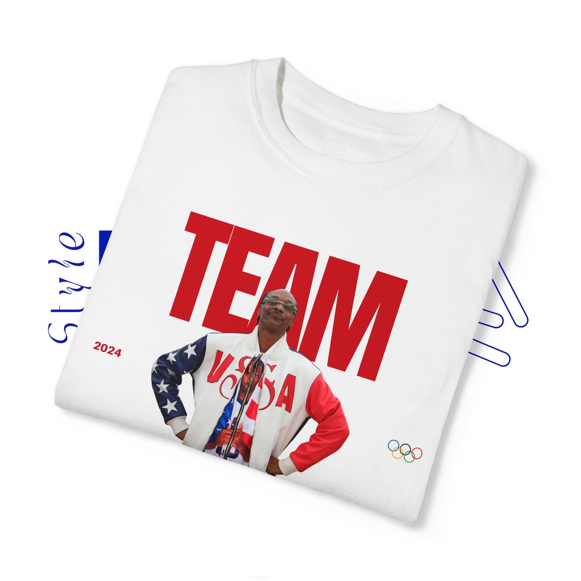 Team USA Snoop Paris 2024 Snoop Dogg T-shirt & Hoodie 0824