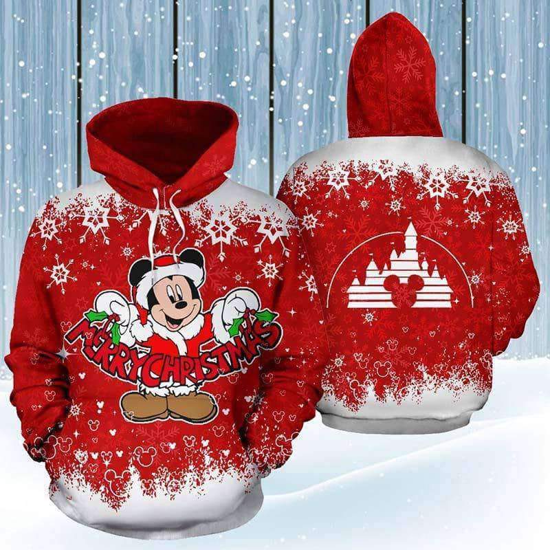 Merry Christmas Mouse All Over Shirt 0823