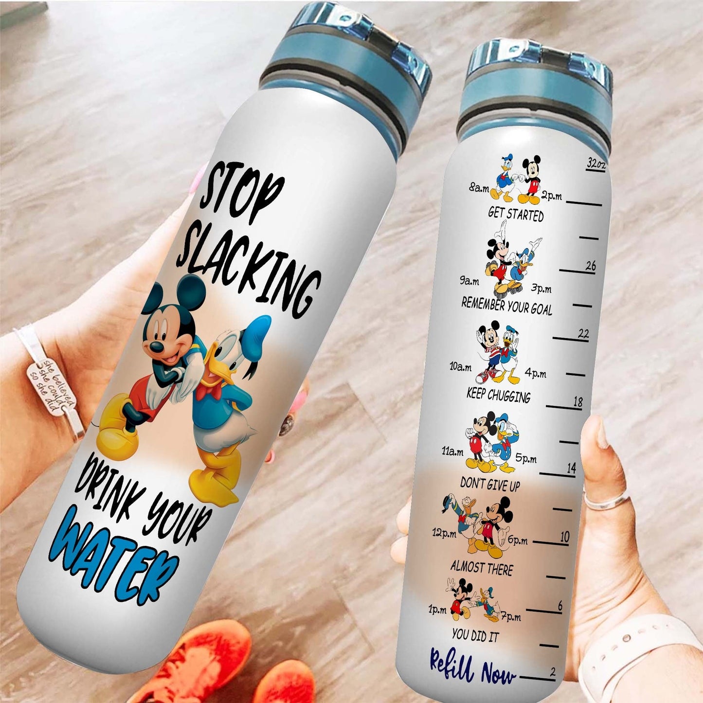 Friends Mouse Water Tracker Bottle 0523
