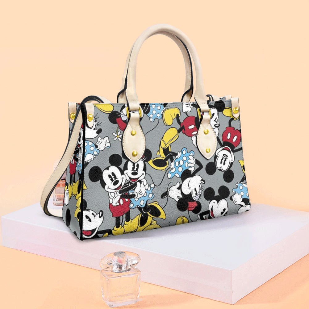 Love Mouse Mouse Leather Handbag 0523